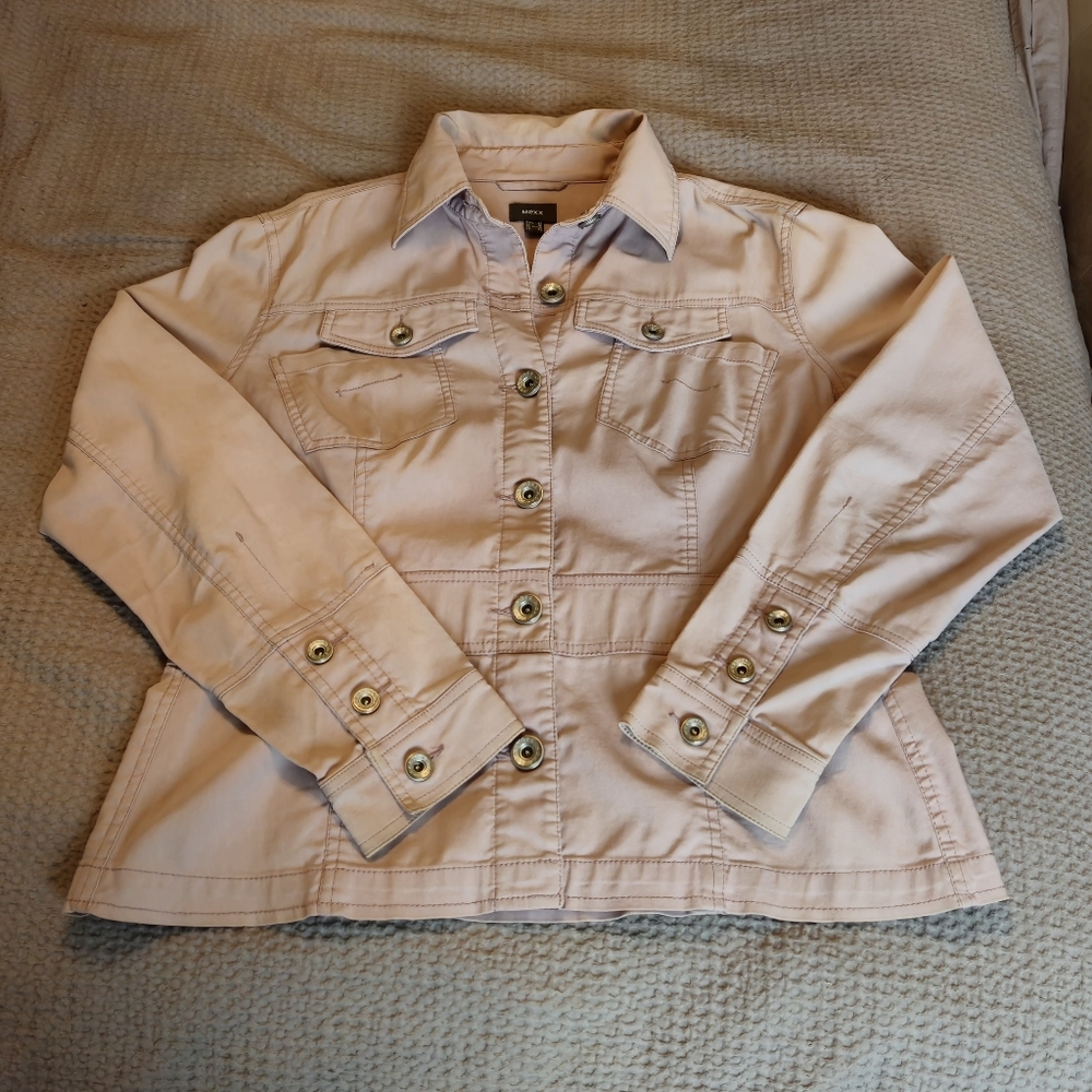 MEXX Button-Up Jacket - Light Mauve